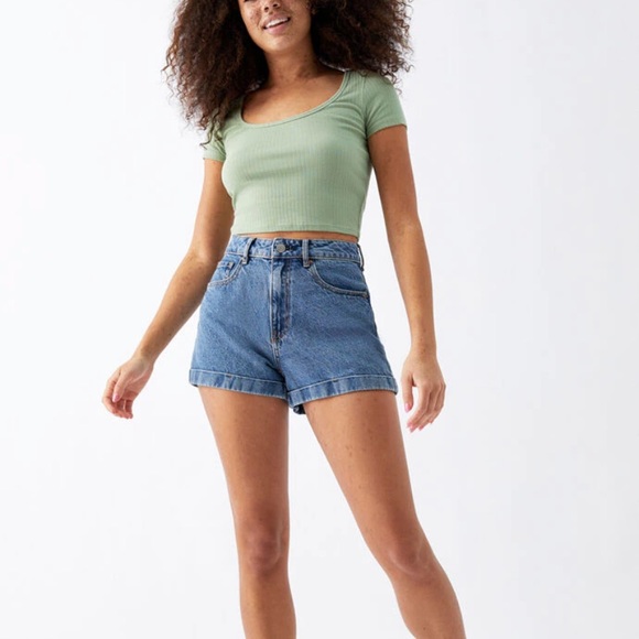 PacSun Bullhead Denim Mom Shorts - Picture 2 of 8